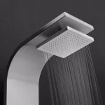 AKDY 65 in. Stainless Steel 8-Jet Shower Panel System with Rainfall Head, Handshower & Tub Spout thumbnail 6