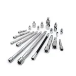 Husky 19-Piece Socket Accessory Set with Wobble Extensions, Adapters, and Universal Joints thumbnail 1