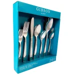 Gibson Home Sefton 24-Piece Stainless Steel Flatware Set, Service for 4 thumbnail 4