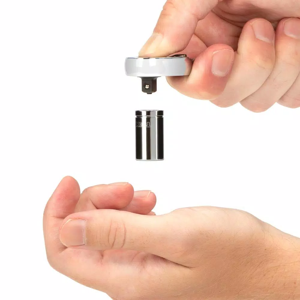 Tekton 1/4 Inch Drive x 6 Inch Quick-Release Ratchet, 90-Tooth Ultra-Compact Design