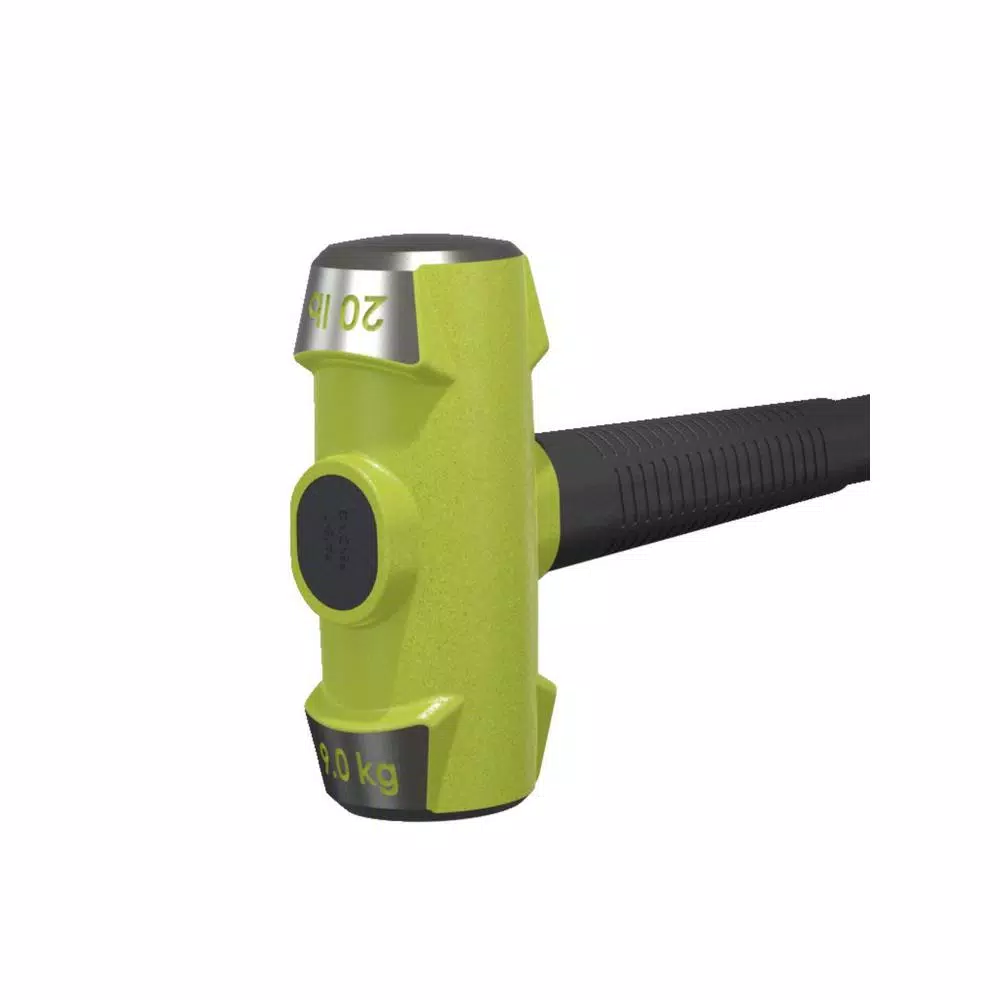 Wilton 20 lb. 36 in. B.A.S.H. Sledge Hammer with Unbreakable Handle Technology