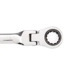 Husky 15 mm Flex Head Ratcheting Combination Wrench, 12-Point 72-Tooth thumbnail 3