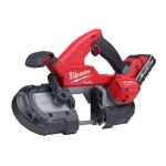 Milwaukee M18 FUEL 18V Brushless Cordless Compact Band Saw Kit with Two 3.0 Ah Batteries thumbnail 4