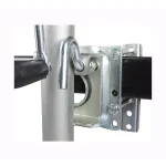 MaxxHaul 1500 lbs. Capacity Swing Back Trailer Jack with Dual Wheels, 26.5 in. to 38 in. Lift thumbnail 4