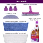 Rejuvenate Click n Clean Multi-Surface Microfiber Spray Mop System Kit thumbnail 4