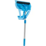 WISP 3-Piece Broom and Dustpan Set with Telescoping Handle and Bristle Seal Technology - Blue thumbnail 4