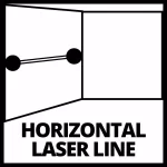 Einhell TC-LL 2 Self-Leveling Red-Beam Cross-Line Laser Level, 30-Ft Range thumbnail 3