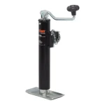 CURT Pipe-Mount Swivel Trailer Jack with Top Handle, 5,000 lbs. Capacity, 10 in. Travel thumbnail 3