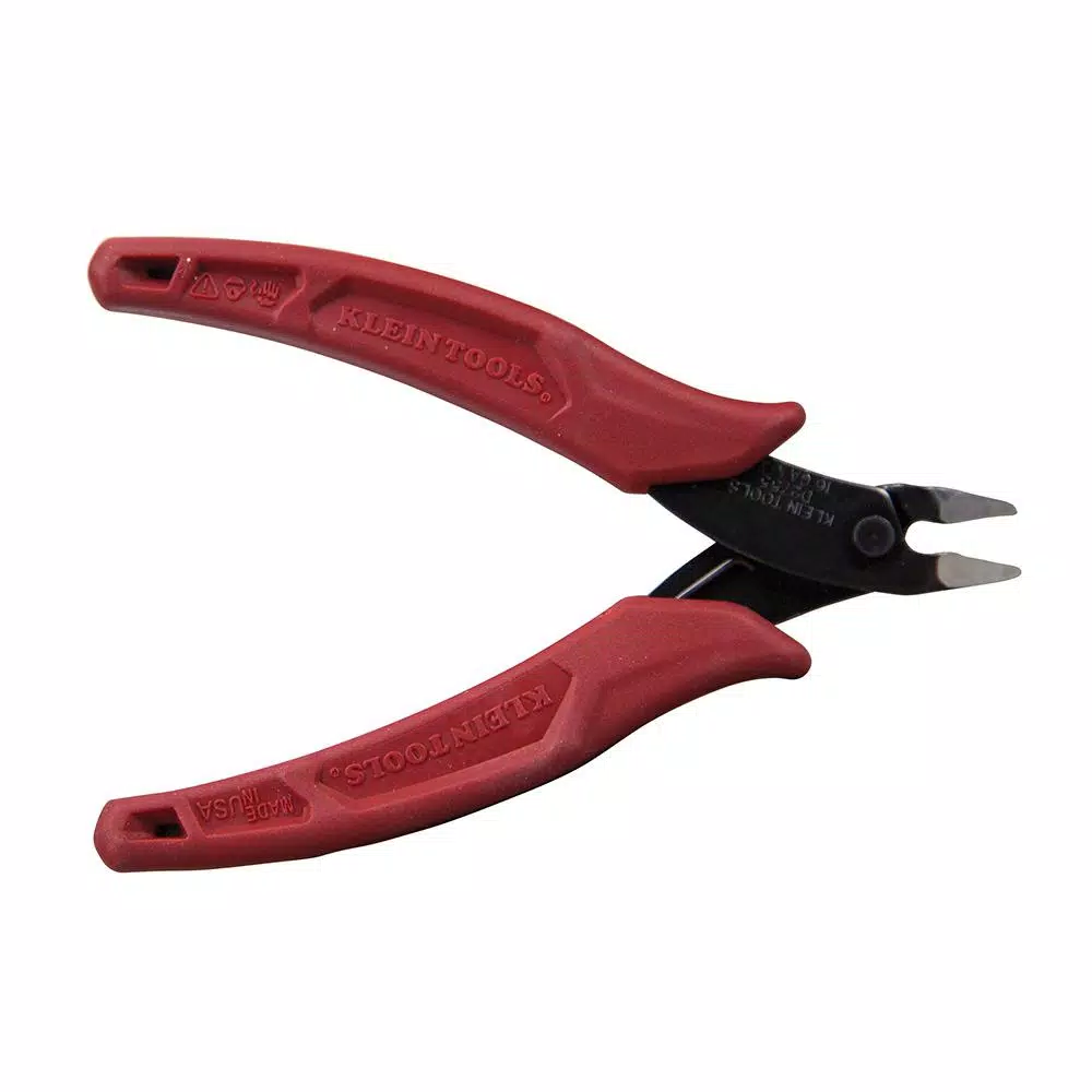 Klein Tools 5 in. Light-Weight Precision Flush Cutter for Soft Wire up to 16 AWG