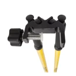 AdirPro Aluminum Yellow Leveling Rod Bipod with Reinforced Feet thumbnail 2
