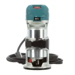 Makita 1-1/4 HP 6.5 Amp Corded Compact Router with Variable Speed and Quick-Release Fixed Base thumbnail 3
