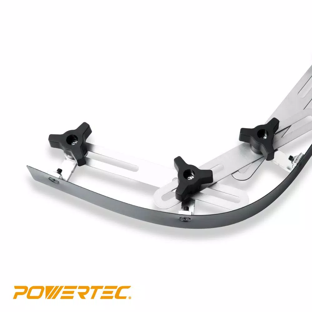 POWERTEC Flexible Curve Template, 37 in. Steel Curve Duplicator for Wood, Metal, Leather, and Fabric