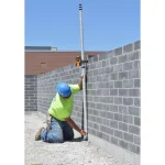 Johnson 13 ft. Telescoping Aluminum Grade Rod with Dual Graduations thumbnail 3
