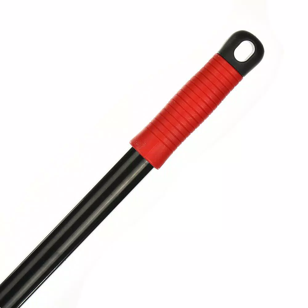 Alpine Industries 24 in. 2-in-1 Squeegee Push Broom, Red (3-Pack)