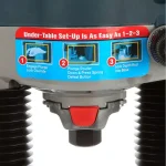 Bosch 15 Amp 3-1/2 in. Corded Variable Speed Plunge Router with Dust Collection thumbnail 4