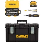 DEWALT 4-Piece Hand Tool Combo Kit with ToughSystem Tool Box thumbnail 1