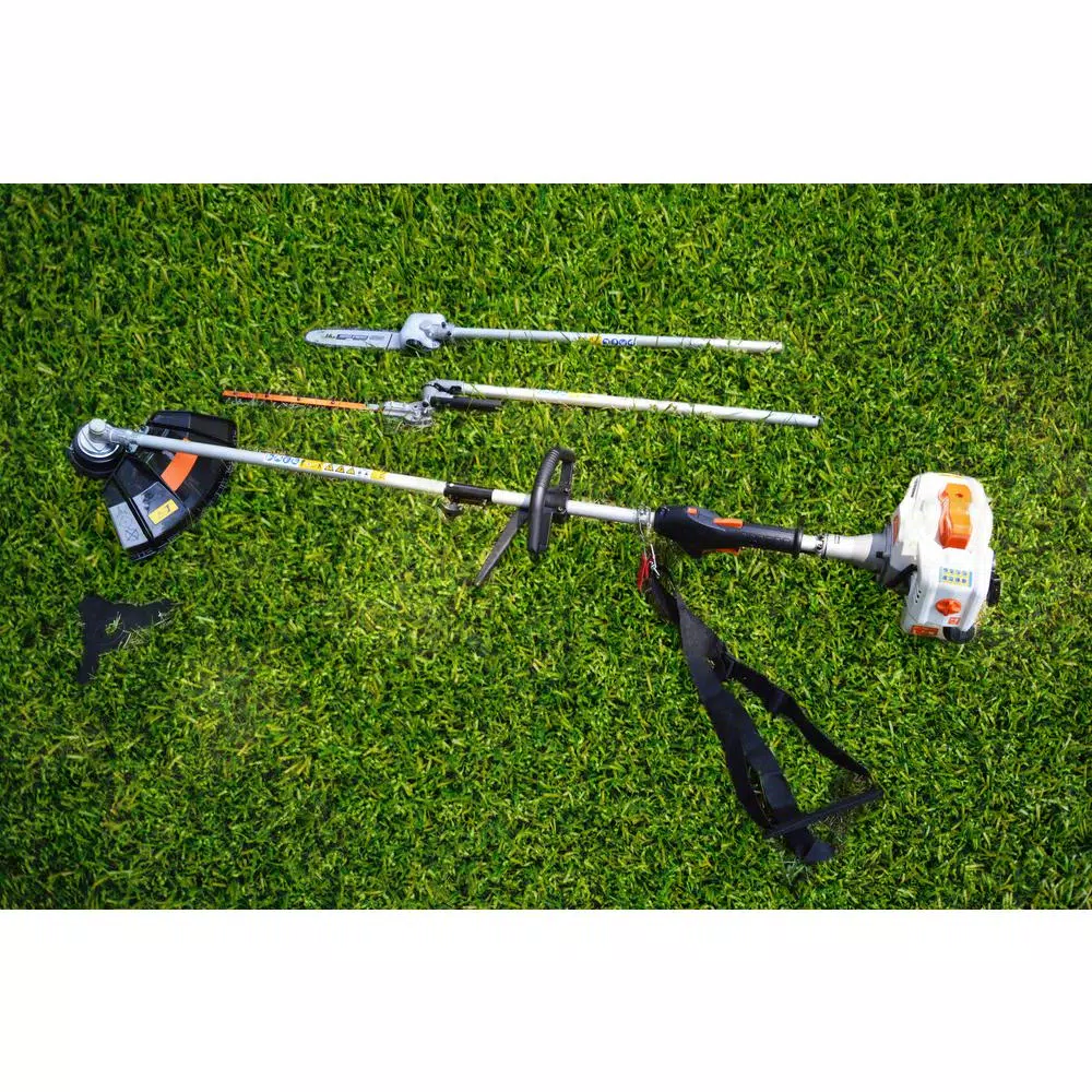 Unbranded 26cc 2-Cycle Gas 4-in-1 Multi-Function String Trimmer, Brush Cutter, Hedge Trimmer, and Pole Saw