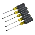 Klein Tools 5-Piece Torx Screwdriver Set with Cushion Grip Handles thumbnail 3