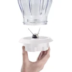 Braun PureMix 1000W Countertop Blender with 56 oz. Thermal Resistant Glass Jug, White and Stainless Steel thumbnail 3