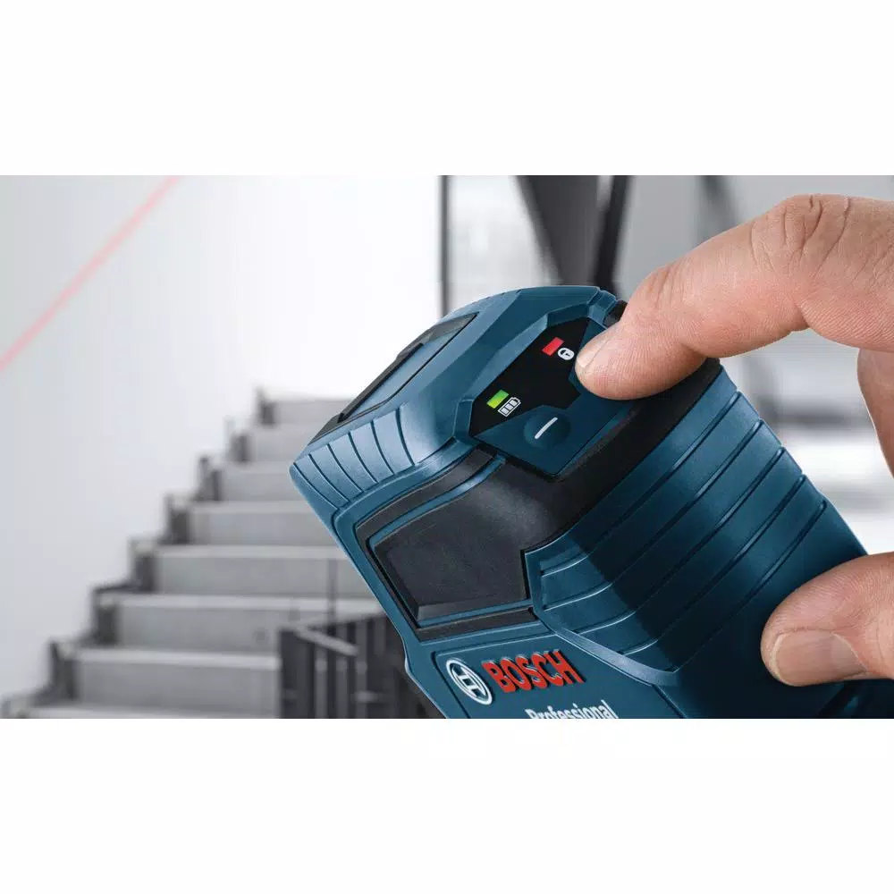 Bosch GLL 50 Self-Leveling Cross-Line Laser Level Kit, 50 ft. Range, Reconditioned