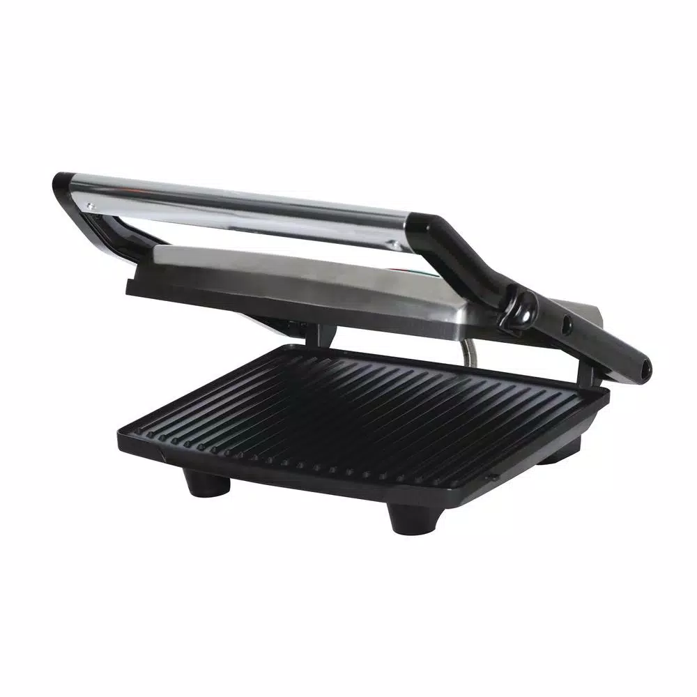 Brentwood Appliances TS-651 1000W Metallic Panini Press and Sandwich Maker