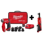 Milwaukee M12 FUEL 4-in-1 Installation Drill Driver & 3/8 in. Ratchet Kit thumbnail 1