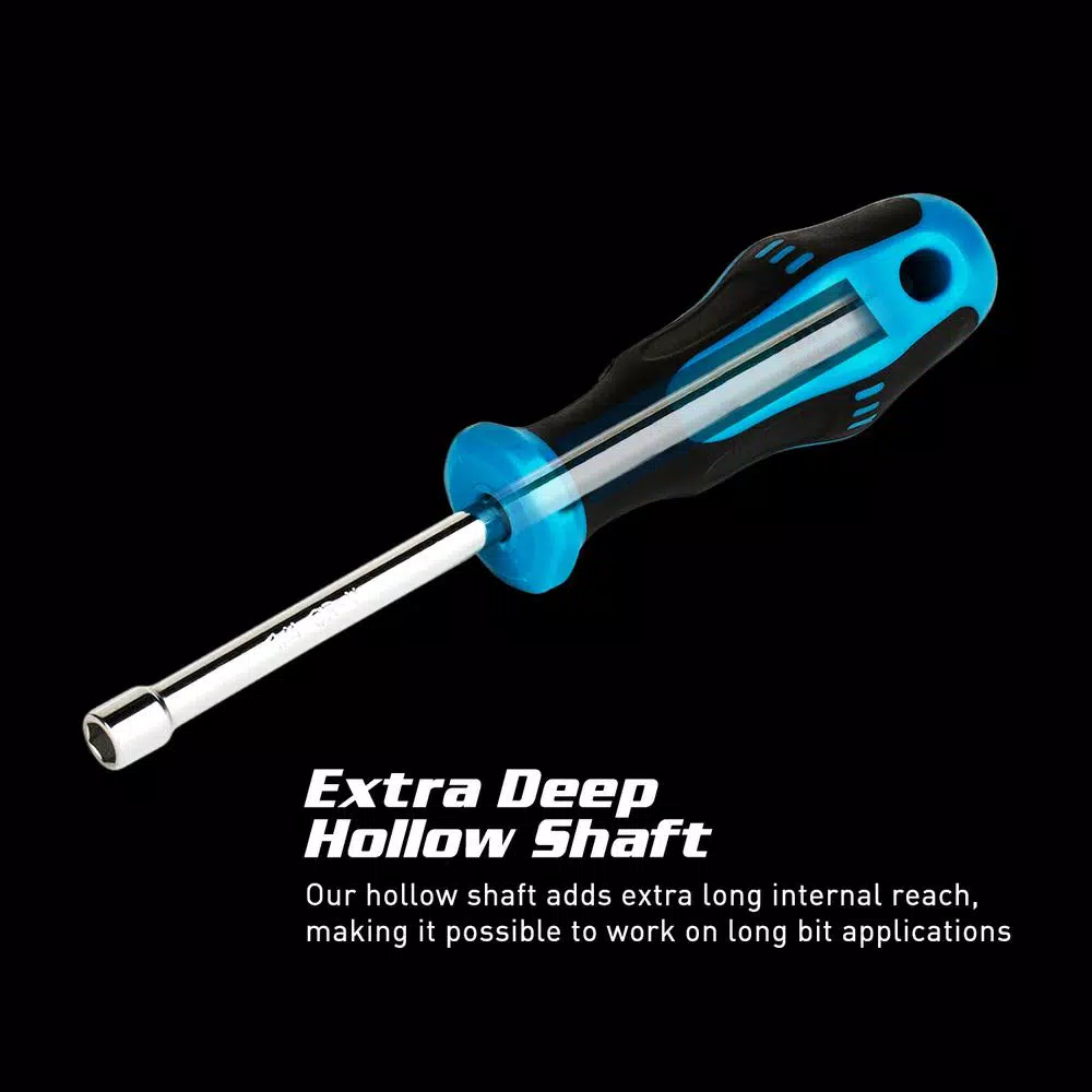 Capri Tools Kontour 7-Piece SAE Hollow Shaft Nut Driver Set