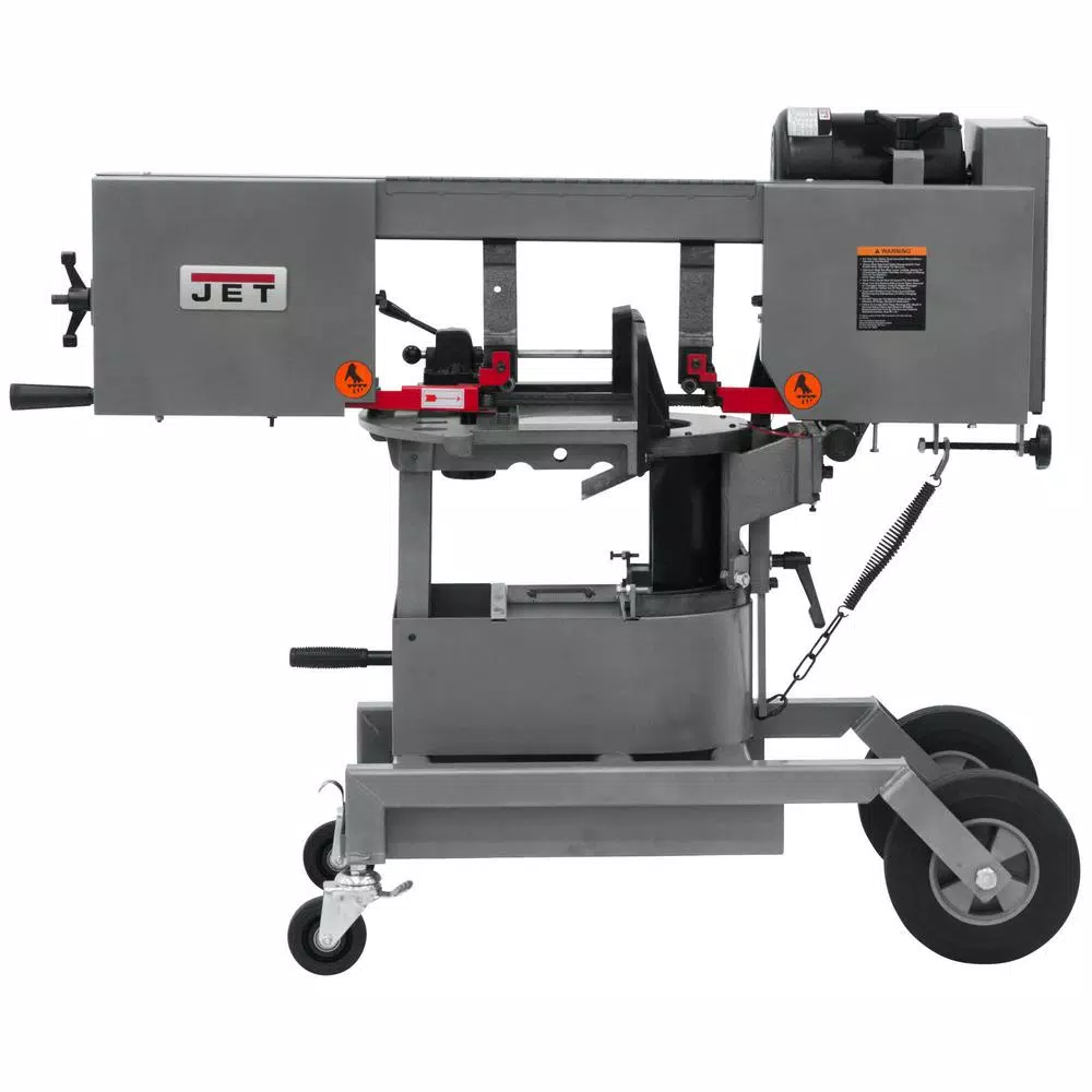 JET 3/4 HP Dual Miter Portable Band Saw
