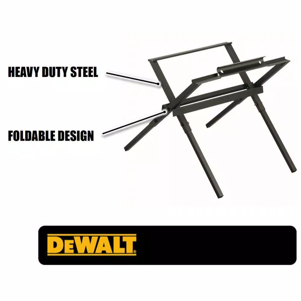 DEWALT DW7451 10 in. Compact Table Saw Stand for Jobsite