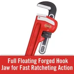 RIDGID 24 in. Heavy-Duty Straight Pipe Wrench, 3 in. Capacity thumbnail 12