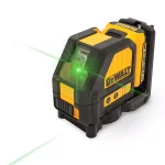 DeWalt 12V MAX Green Self-Leveling Cross-Line Laser Level Kit with 2Ah Battery, Charger, and Case thumbnail 1