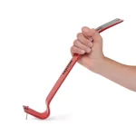 TEKTON 15 in. Flat Utility Pry Bar with Chisel Tips and 3 Nail Slots thumbnail 4