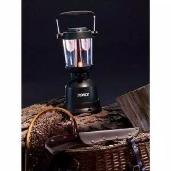 Dorcy 400 Lumen LED Twin Globe Lantern, Waterproof & Submersible, Green