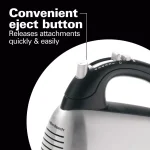 Hamilton Beach 6-Speed Hand Mixer with Brushed Stainless Steel Housing thumbnail 7