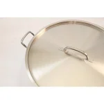 ExcelSteel Professional 35 qt. Stainless Steel Stock Pot with Lid, Induction Ready thumbnail 3