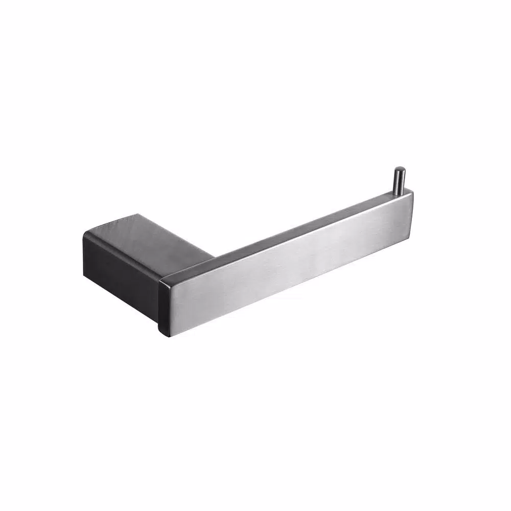 Boyel Living Stainless Steel 4-Piece Bathroom Accessories Set - Silver Wall Mounted Hardware Kit