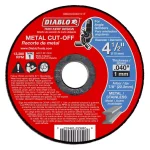Diablo 4-1/2 in. x 0.040 in. Thin Kerf Metal Cut-Off Disc 15-Pack thumbnail 1