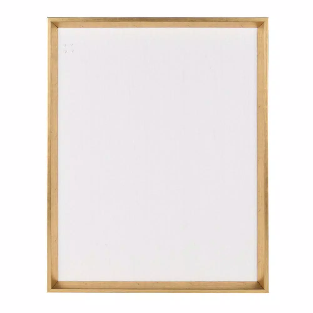 DesignOvation Calter Framed Linen Fabric Pinboard Memo Board, Modern Decorative Bulletin Board for Home and Office