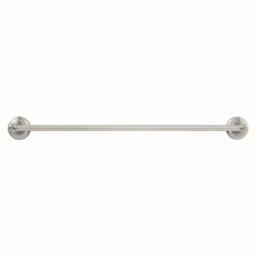 Glacier Bay Cooperton 24 in. Single Towel Bar, Brushed Nickel Zinc Alloy