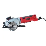 PowerSmart 4-1/2 in. 4 Amp Corded Compact Circular Saw with Laser and 24-Tooth Carbide Blade thumbnail 3