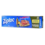 Ziploc Brand 0.5 Gallon Expandable Bottom Resealable Slider Bags, 12-Pack (24 Bags Total) thumbnail 2