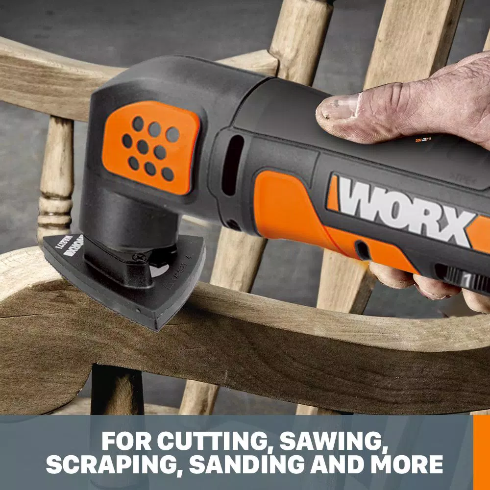 WORX 20V Cordless Oscillating Multi-Tool with Universal Fit System (Bare Tool Only)