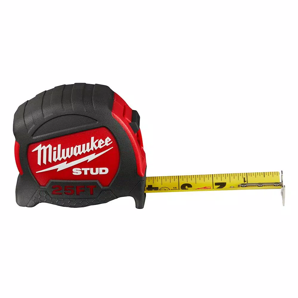 Milwaukee STUD 25 ft. Tape Measure with EXO360 Blade Technology