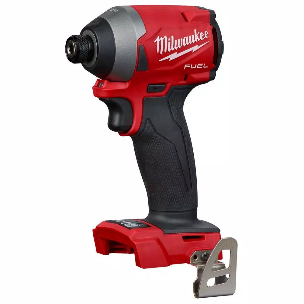 Milwaukee M18 FORCE LOGIC 10 Ton Knockout Tool Kit with Bonus Impact Driver and Step Bits