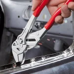 Knipex 7-1/4 in. Heavy Duty Forged Steel Pliers Wrench with Nickel Plating thumbnail 5