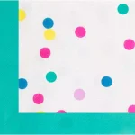Sugar Plum Party SugarPlum Collection 32-Piece Confetti Assorted Disposable Cocktail Paper Napkins thumbnail 2