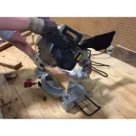 Professional Woodworker 10 in. Compound Miter Saw with Laser Guide, 15-Amp thumbnail 12