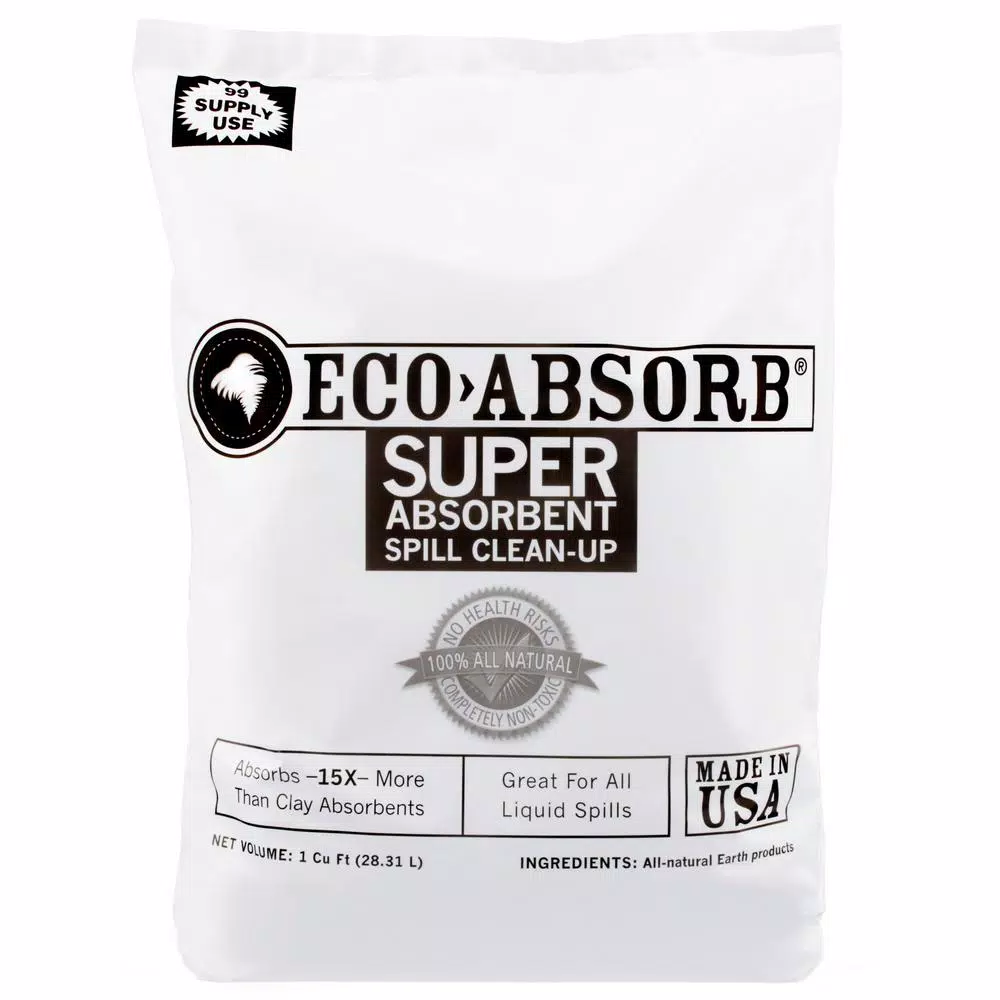 Eco-Absorb Standard Formula Liquid Absorbent Powder, 1 cu. ft. Bag