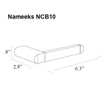 Nameeks General Hotel Contemporary Chrome Toilet Paper Holder thumbnail 2