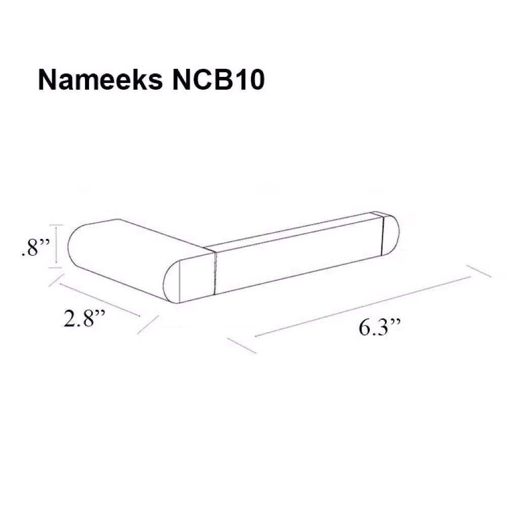 Nameeks General Hotel Contemporary Chrome Toilet Paper Holder